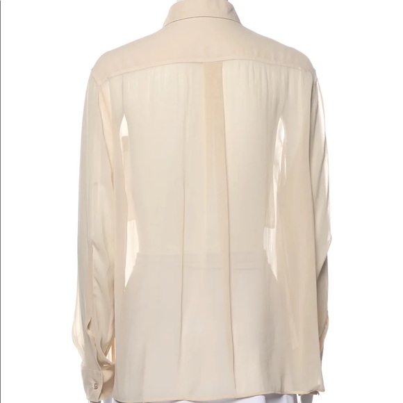 Balenciaga Long-Sleeve Button-up Top - Picture 2 of 3